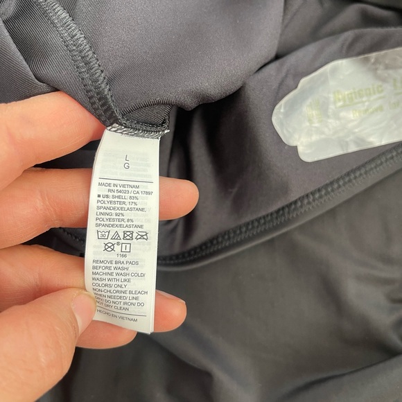 Old Navy Black Twist-Front Swim Dress Size Large - Picture 10 of 15